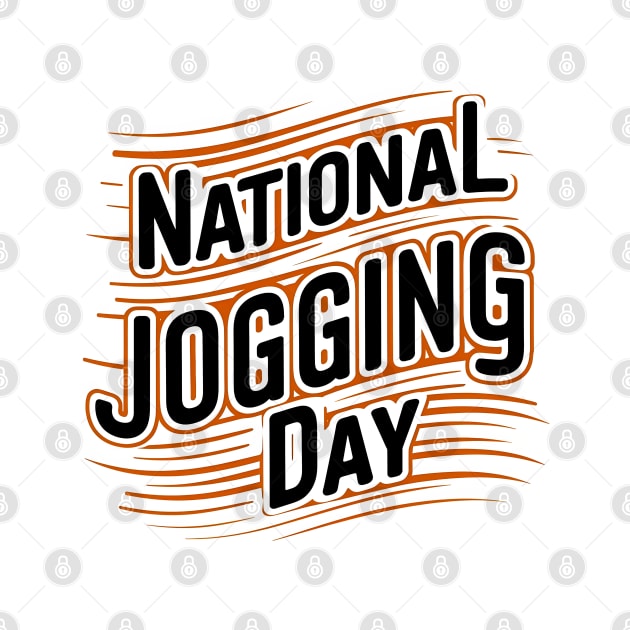 National jogging day gift by T-shirt US