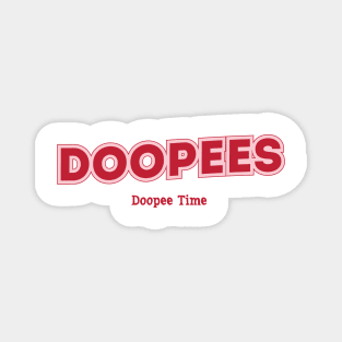 Doopee Time Doopees Magnet