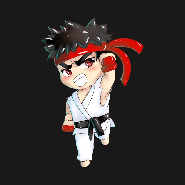 Ryu Street Fighter by Twinkly BunBun