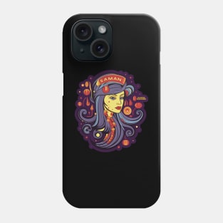 Plastic Macaroni Boho Trippy Hippy Saman Phone Case