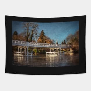 The Toll Bridge At Whitchurch Tapestry