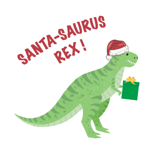 Santa Saurus Rex! by SWON Design