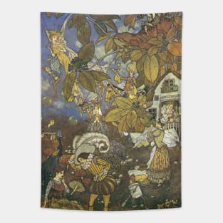 Vintage Classic Storybook Characters by Edmund Dulac Tapestry