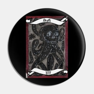 Death - Lovecraft Tarot Card Pin