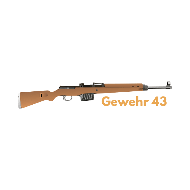 German WW2 Rifle Gewehr 43 by NorseTech