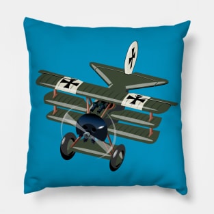 Cartoon retro fighter Pillow