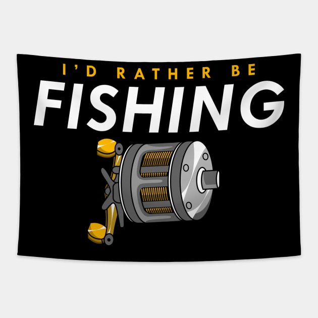 I'd rather be fishing Tapestry by Markus Schnabel