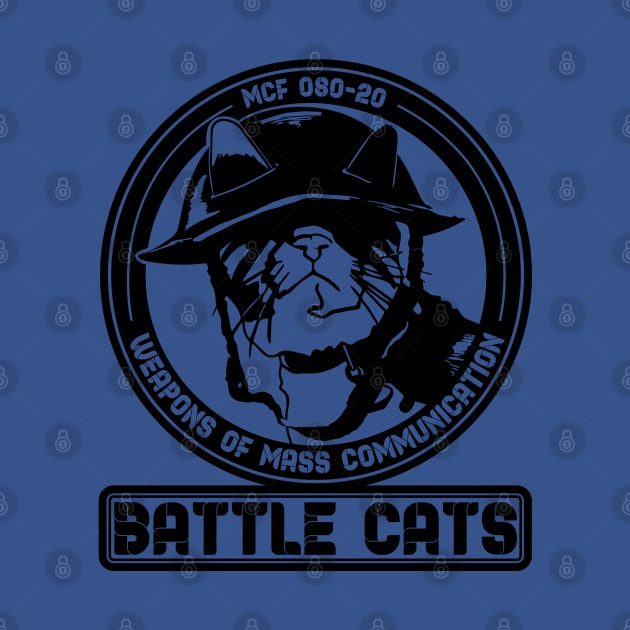 Battle Cats -Black by shablamaflam