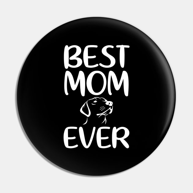 Best Dog Mom Ever Letter Print Women Funny Graphic Mothers Day Pin by xoclothes