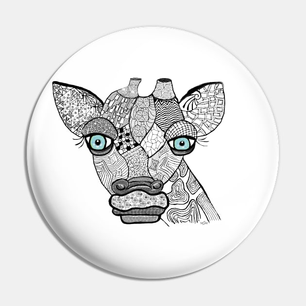 Doddle giraffe Pin by msmart