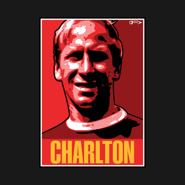 Charlton - MUFC by David Foy Art