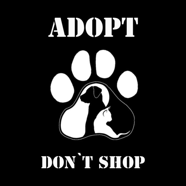 Adopt Don't Shop - Dog Lovers Dogs by fromherotozero