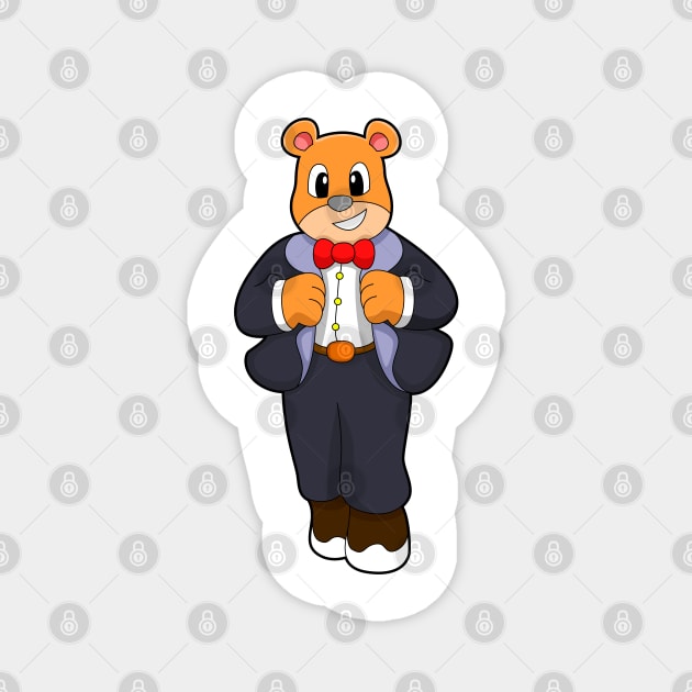 Bear as Groom with Suit Magnet by Markus Schnabel