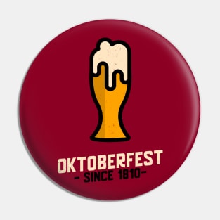 German tradition since 1810 - Oktoberfest Pin