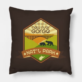 New River Gorge National Park Pillow