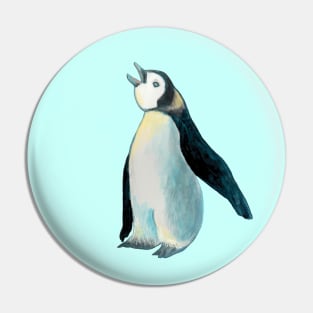 Emperor Penguin Talking Pin