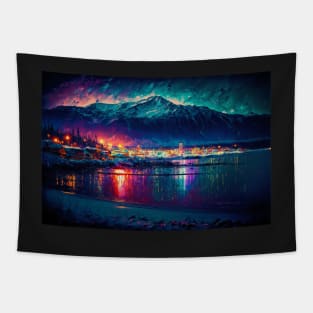 The Lights of Anchorage, Alaska - Part II Tapestry