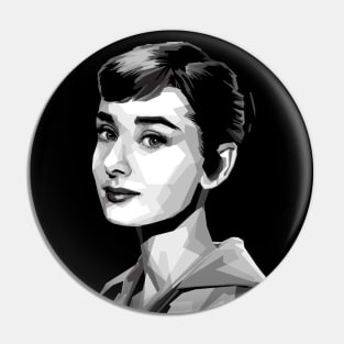 Audrey hepburn Pin