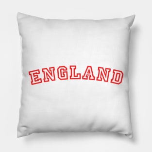 england y2k sports logo Pillow