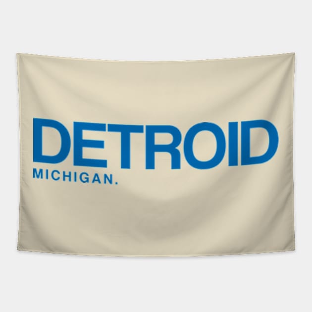 Detroit - Michigan Tapestry by elegantelite