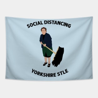 Social Distancing Yorkshire Style Tapestry