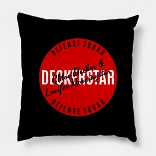 Chloe Decker & Lucifer Morningstar - Deckerstar - Defense Squad Pillow