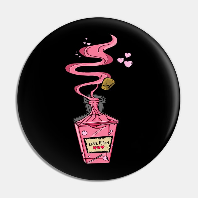 Love Potion Pin by MelissaKleynowskiArt