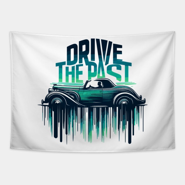 Classic car Tapestry by Vehicles-Art