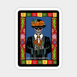 Dia De Los Muertos Magnet