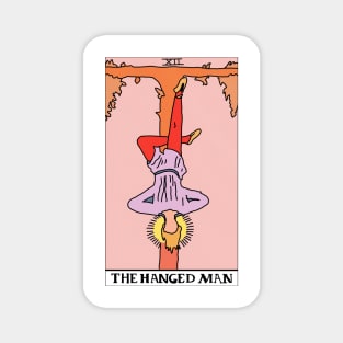 The Hanged Man Tarot Card Magnet