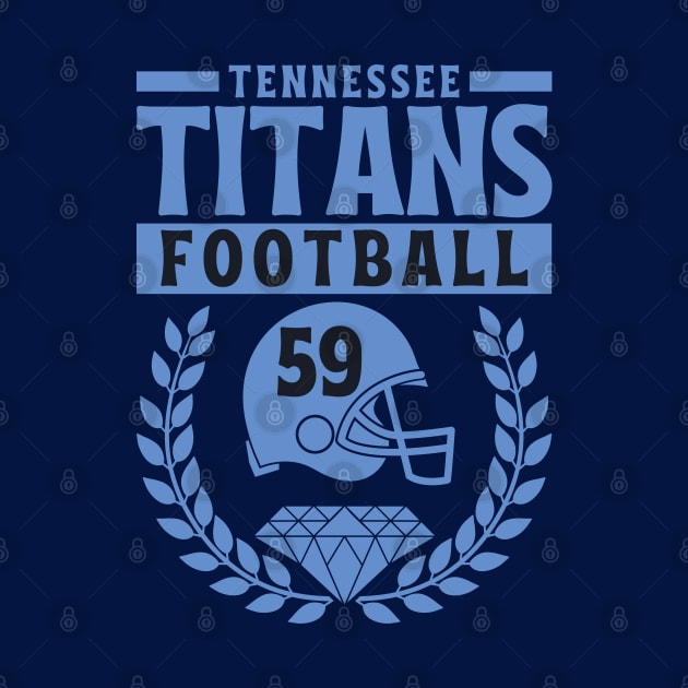 Tennessee Titans 1959 American Football by Astronaut.co