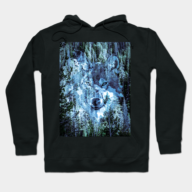 hoodies with wolf designs