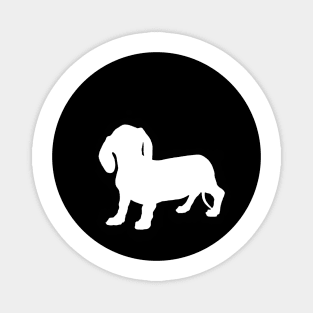 Dachshund - Silhouette Magnet