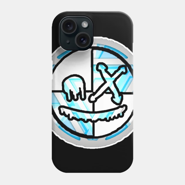 W3IRD GVNG ''TESTING'' (IRON HRT) Phone Case by KVLI3N