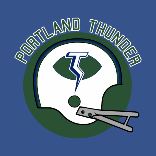 Portland Thunder World Football League) 1975 T-Shirt