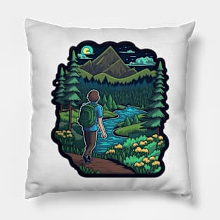 Adventure Hike - Buy and Plant a Tree Pillow