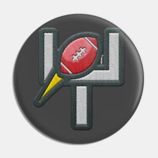 Football Fieldgoal Pin