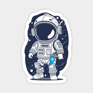 Astronaut of Peace Magnet