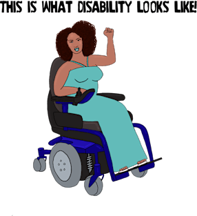 This Is What Disability Looks Like Power Chair Magnet