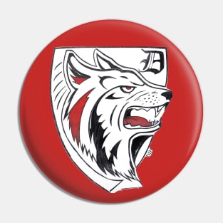 White Wolf, Shield design. Pin