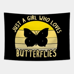 Brimstone butterfly species nature girl Tapestry