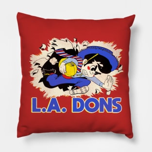 Defunct Los Angeles Dons Football Team Pillow