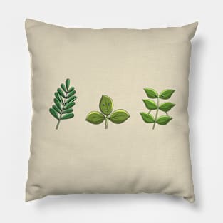 Kawaii Botanical Pillow