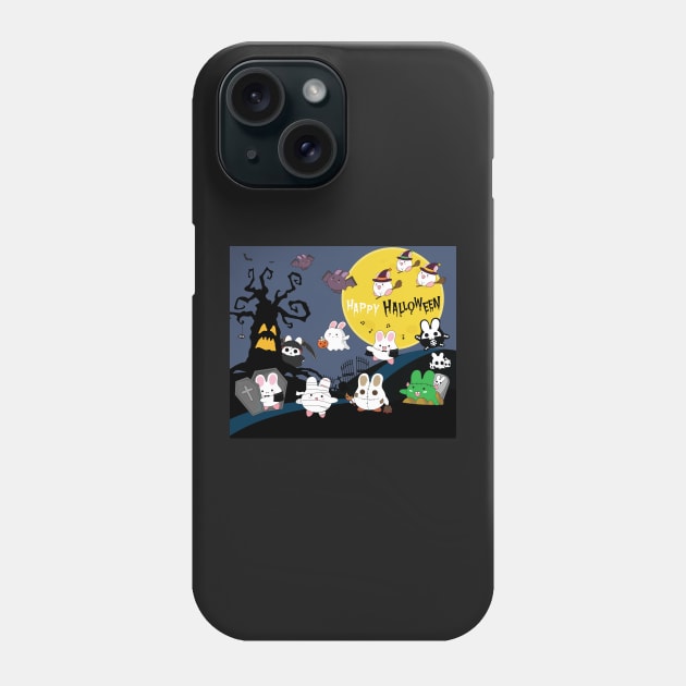 Halloween Party Phone Case by Anicue