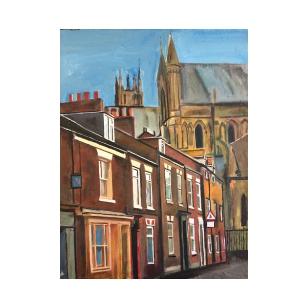 Beverley, Houses And Minster by golan22may