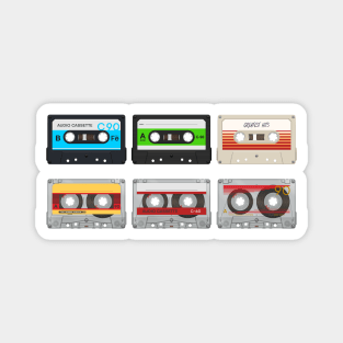 Сompact audio cassettes collection Magnet