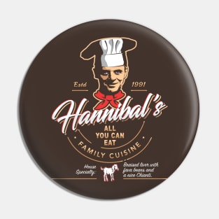 Hannibal's All You Can Eat Family Cuisine Pin