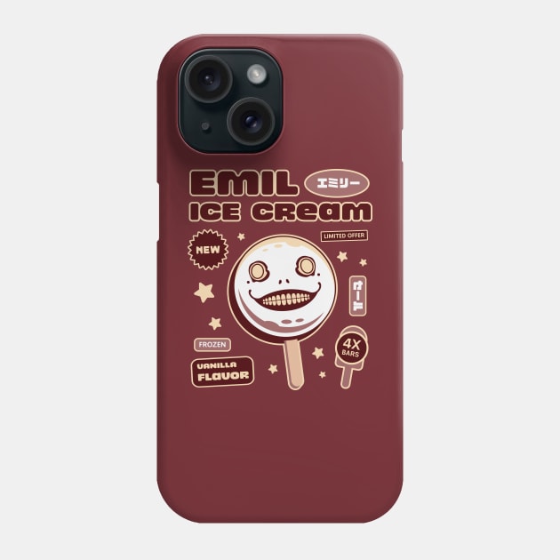 Emil Ice Cream Phone Case by Lagelantee