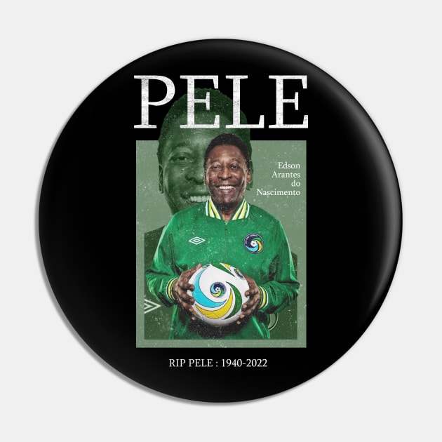 Pele Legend Pin by McKenna Guitar Sales