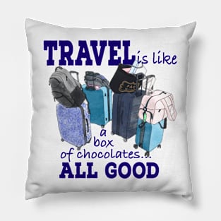 Travel Quote & Luggage Pillow